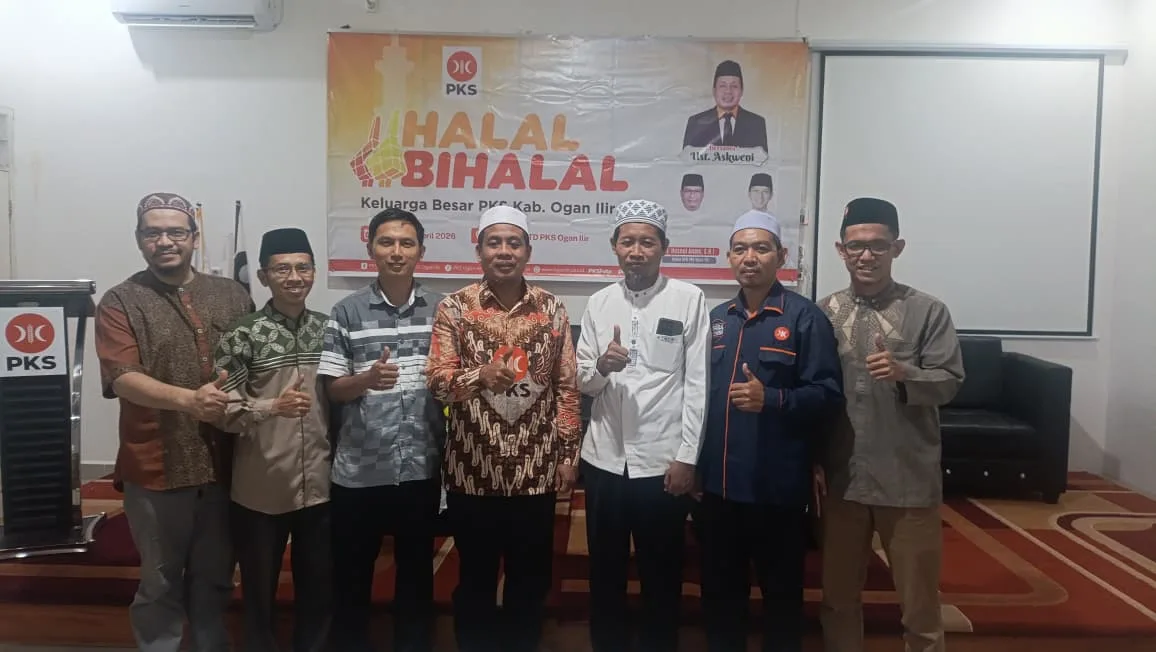 Pererat Silaturahmi Pasca Lebaran, PKS Ogan Ilir Gelar Halal Bi Halal dan Tutup Rangkaian Ansyithah Ramadhan 1447H